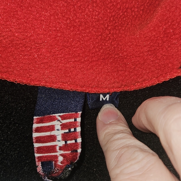 Vintage 90s Polo Ralph Lauren Polo Sport Black Fleece with Embroidered Logo - Picture 5 of 7